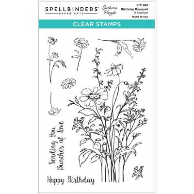 Spellbinders Clear Stamps - Birthday Bouquet